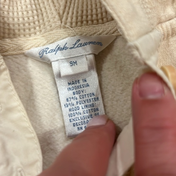 Ralph Lauren Sweatshirt—like new, worn once - Picture 2 of 3